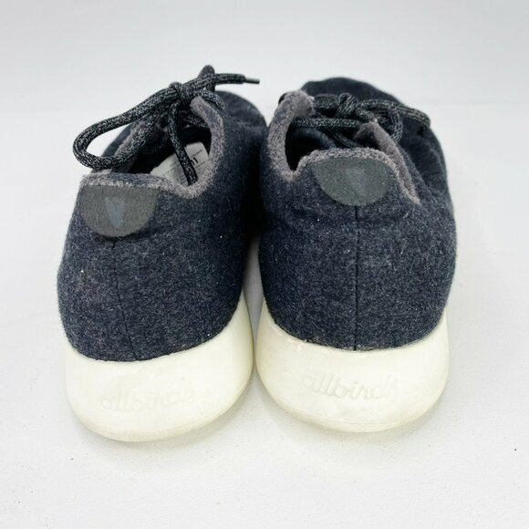 Allbirds Shoes Mens Size 11 Gray Merino Wool Runners Running Sneakers Comfort - Picture 5 of 7
